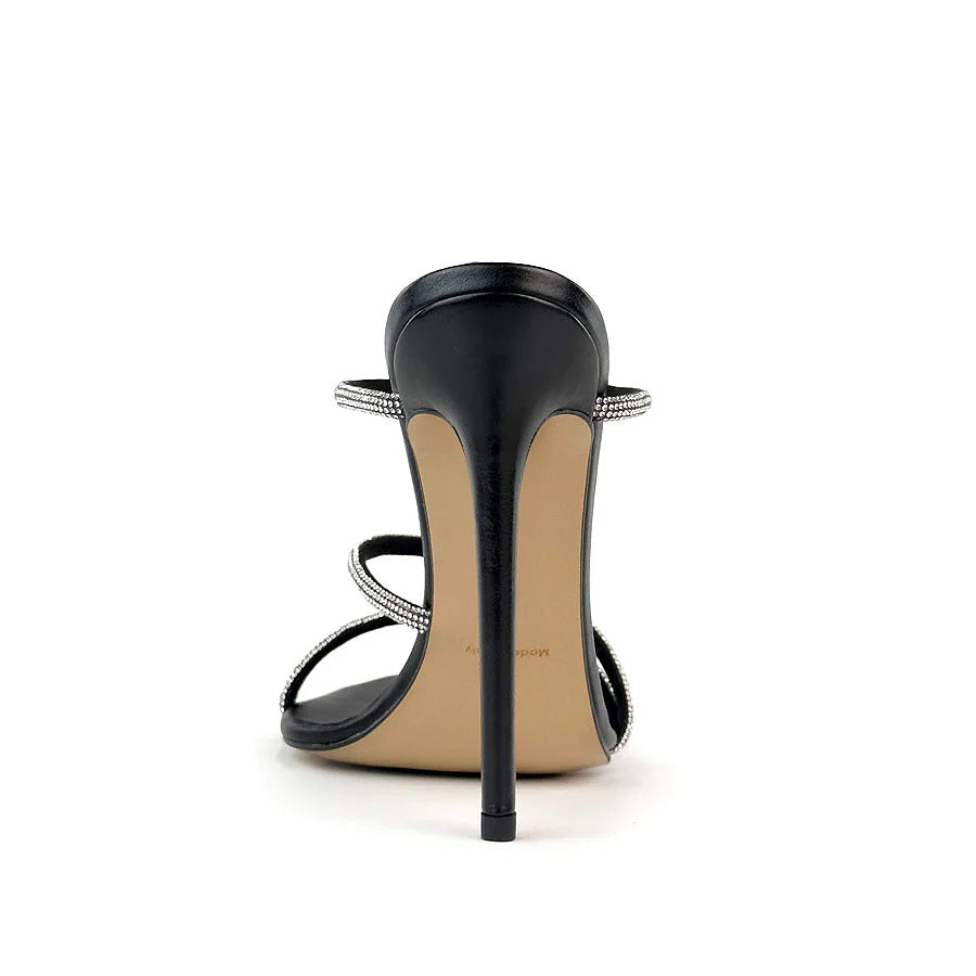 DAVINA PELLE NERA/ ARGENTO