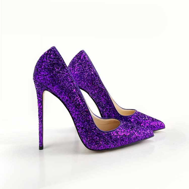 CHRISTINE GLITTER VIOLA