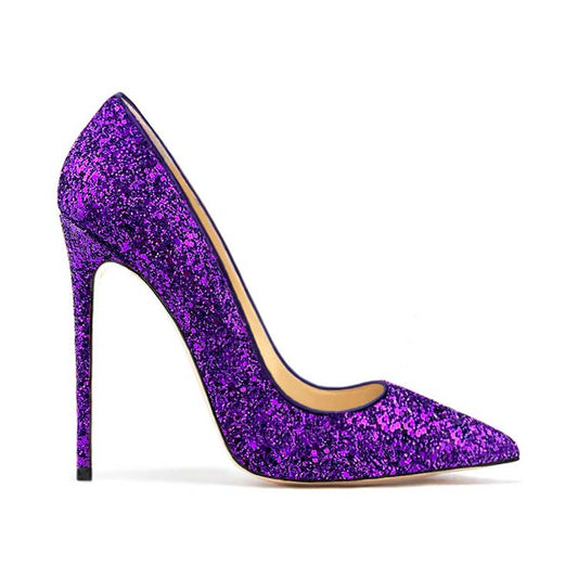 CHRISTINE GLITTER VIOLA