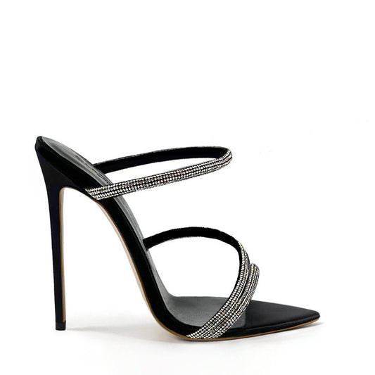 DAVINA PELLE NERA/ ARGENTO