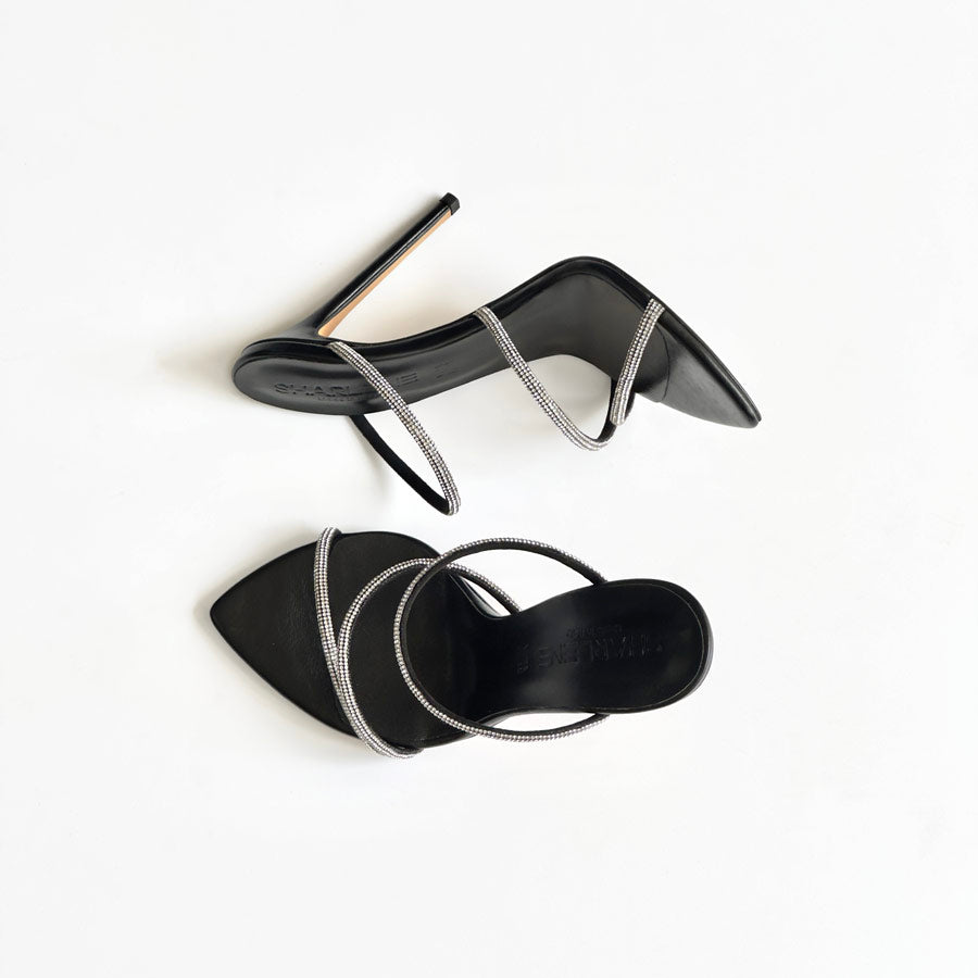 DAVINA PELLE NERA/ ARGENTO